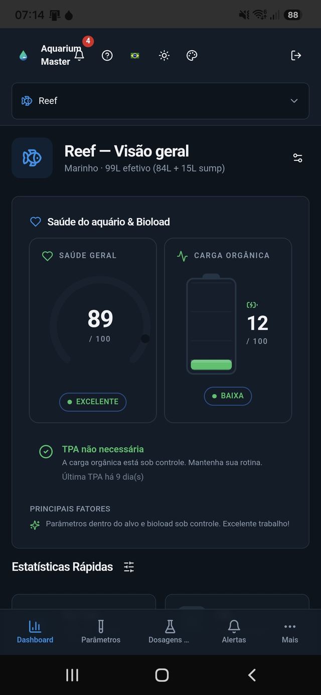 Saúde do Aquário